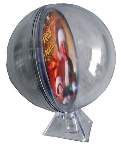 Bola globo giratório